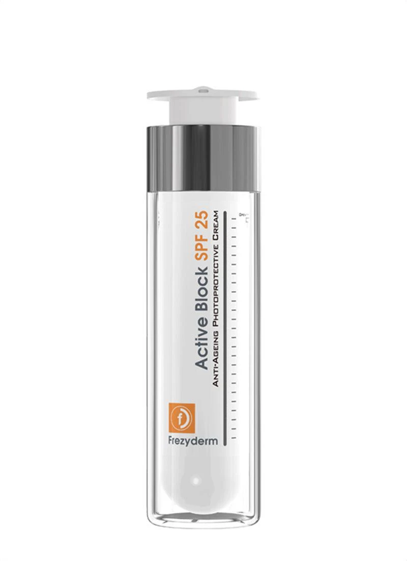 FREZYDERM Active Block Anti Ageing Photoprotective Face Cream Spf25 50ml