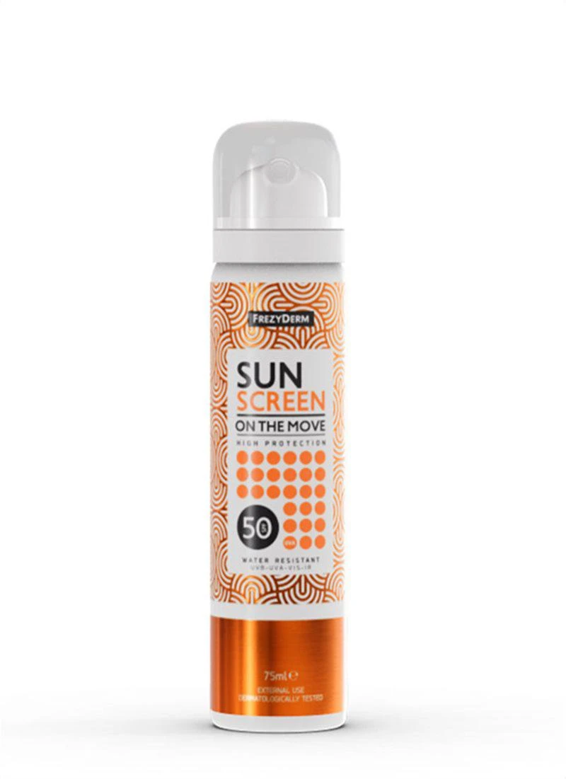 FREZYDERM Sun Screen On The Move Spf50+ Sensitive Skin 75ml