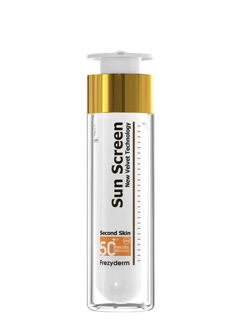 FREZYDERM Sun Screen Velvet Face Cream Spf50+ All Skin Types 50ml