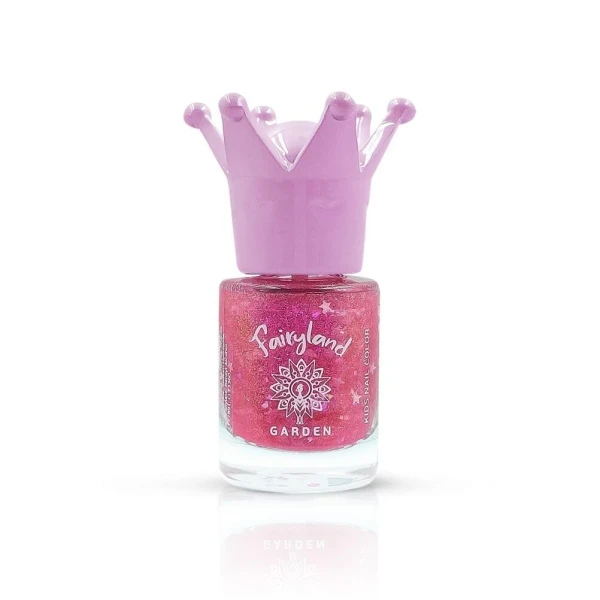 GARDEN Garden Fairyland Kids Nail Polish Glitter Pink Rosy 1 7.5ml