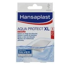 HANSAPLAST Aqua Protect XL Sterile 6x7cm 5 Strips