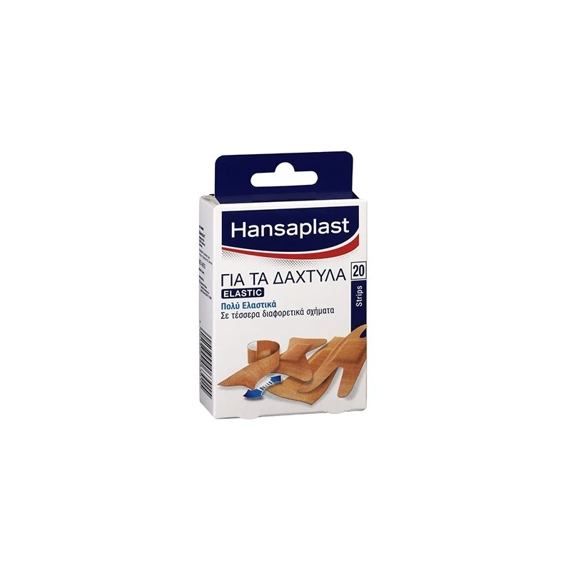 HANSAPLAST Elastic Επιθέματα για τα Δάχτυλα 20 Τεμάχια
