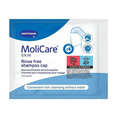 Hartmann MoliCare Skin Προεμποτισμένος Σκούφος Λουσίματος Χωρίς Χρήση Νερού 1 Τεμάχιο