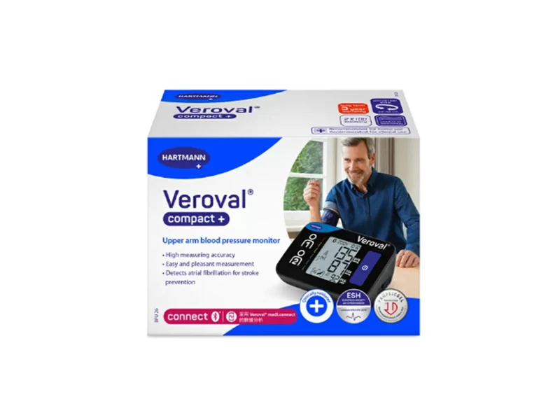 HARTMANN Veroval Compact+ Ηλεκτρονικό Πιεσόμετρο Μπράτσου 1 Τεμάχιο
