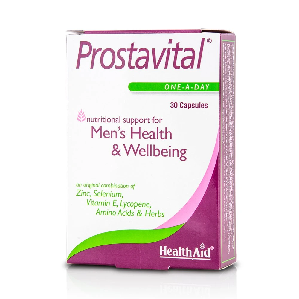 HEALTH AID Prostavital Men's Health and Wellbeing 30 Κάψουλες