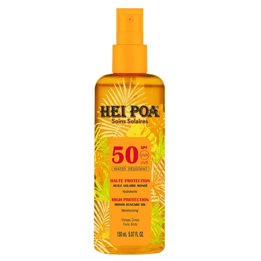 HEI POA Monoi Dry Oil Spf50 Tiare Spray 150ml