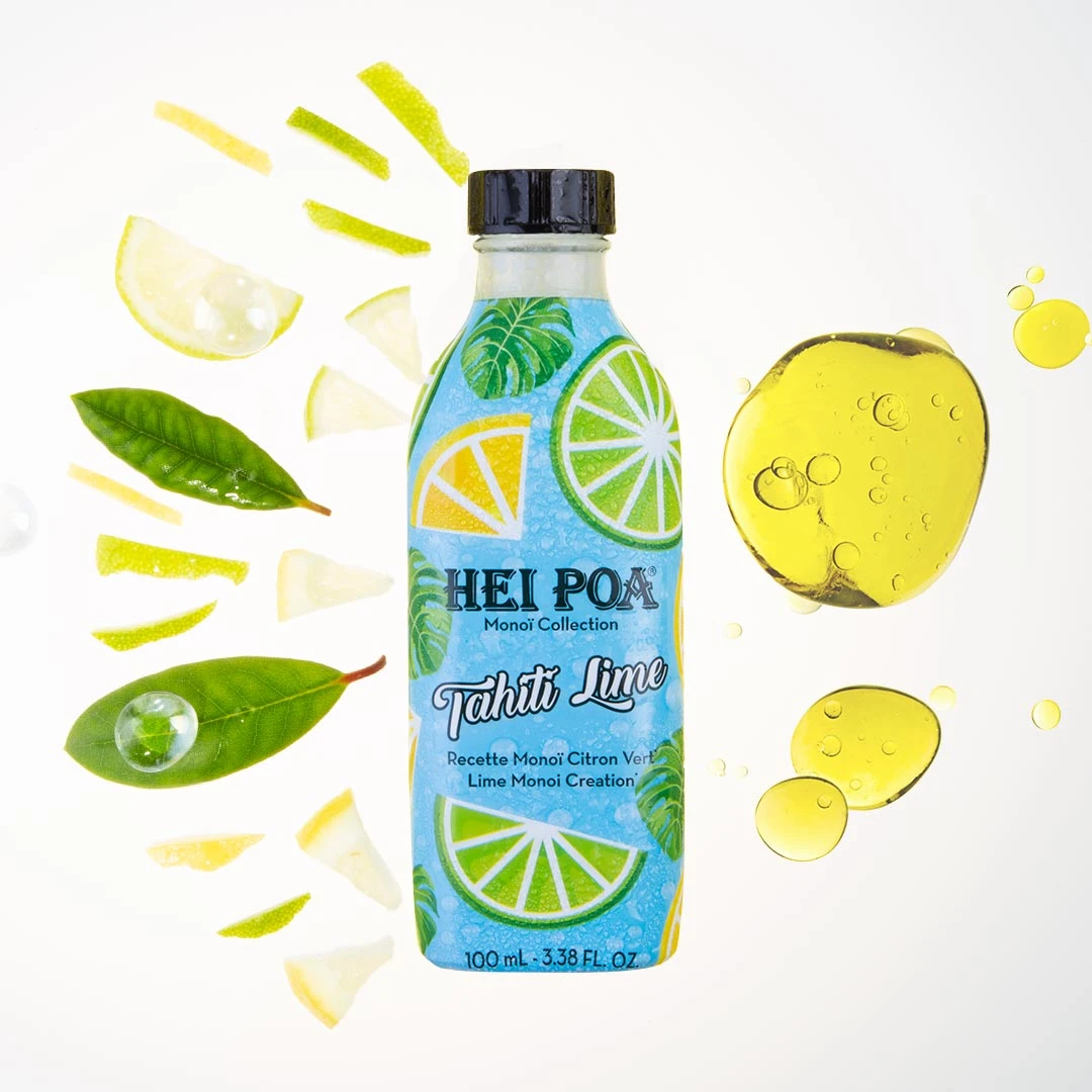 HEI POA Monoi Oil Tahiti Lime 100ml