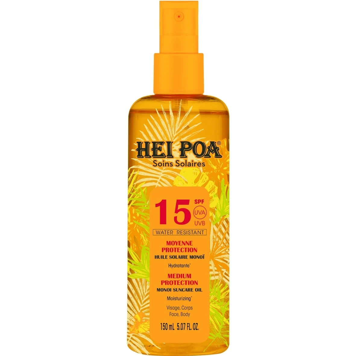 HEI POA Monoi Oil Spf15 Tiare Spray 150ml