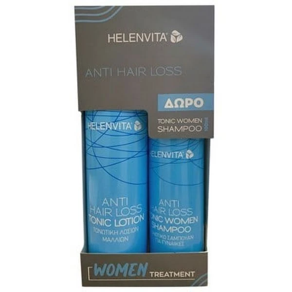 HELENVITA Anti-Hair Loss Tonic Lotion 100ml & Anti-Hair Loss Tonic Women Shampoo 100ml
