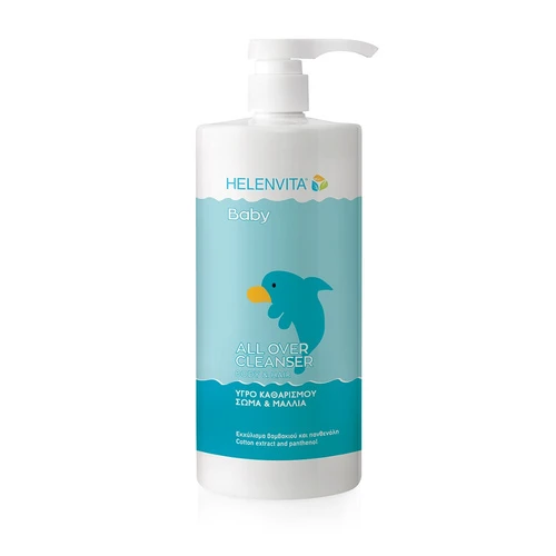 HELENVITA Baby All Over Cleanser Body & Hair 1Lt