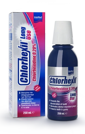 INTERMED Chlorhexil 0.20% Mouthwash Long Use 250ml