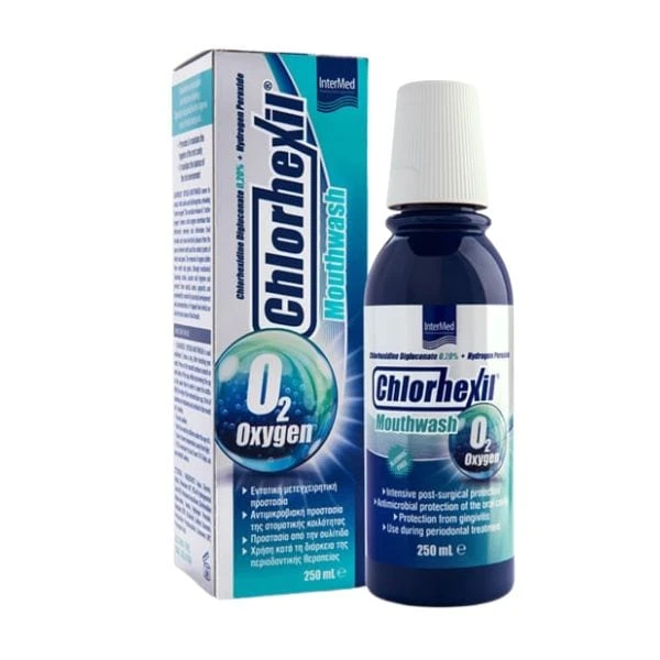INTERMED Chlorhexil O2 Oxygen Mouthwash 250ml