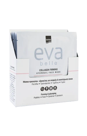INTERMED Eva Belle Collagen Firming Hydrogel Face Mask 1 Τεμάχιο