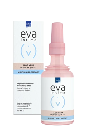 INTERMED Eva Intima Aloe Vera Douche pH 4.2 Minor Discomfort 147ml