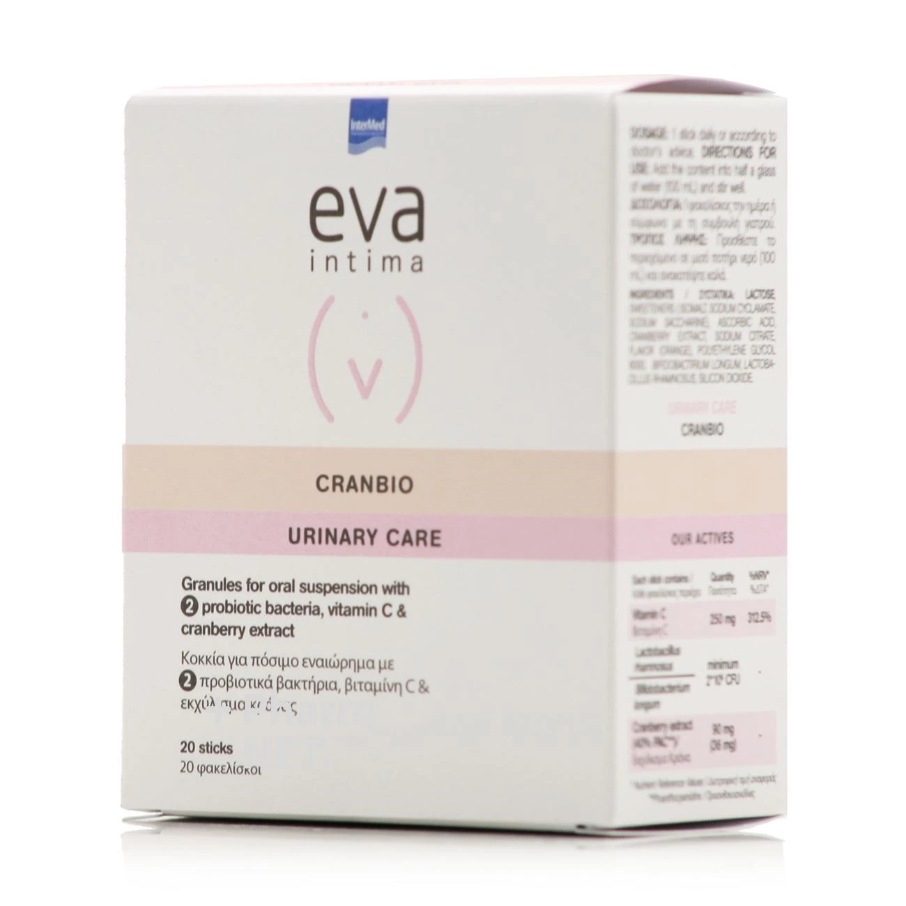 INTERMED Eva Intima Cranbio 20 Φακελάκια