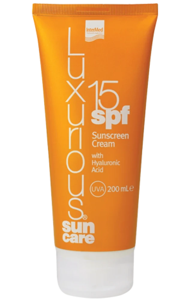 INTERMED Luxurious Sun Care Body Cream Spf15 200ml