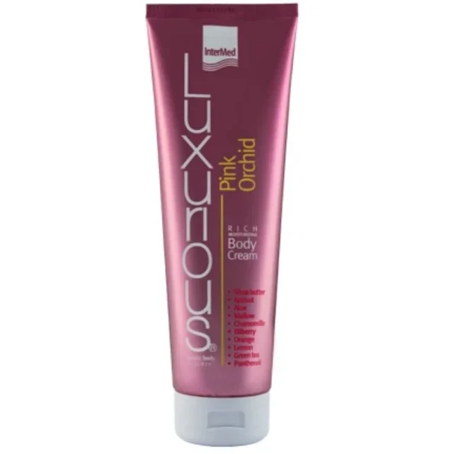 INTERMED Luxurious Moisturizing Body Cream Pink Orchid 300ml