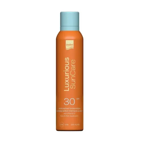 INTERMED Luxurious Sun Care Antioxidant Sunscreen Invisible Spray Spf30 200ml