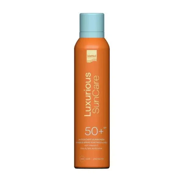 INTERMED Luxurious Sun Care Antioxidant Sunscreen Invisible Spray Spf50+ 200ml