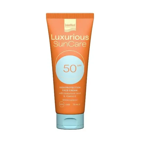 INTERMED Luxurious Sun Care High Protection Face Cream SPF50 75 ml