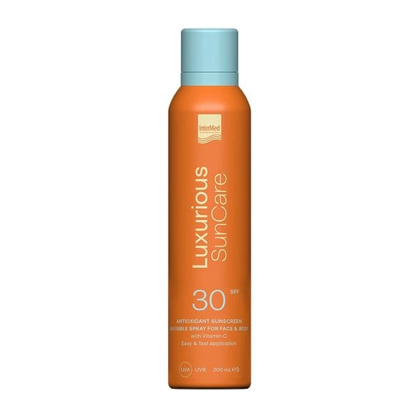 INTERMED Luxurious Sun Care Antioxidant Sunscreen Invisible Spray Spf50+ 200ml