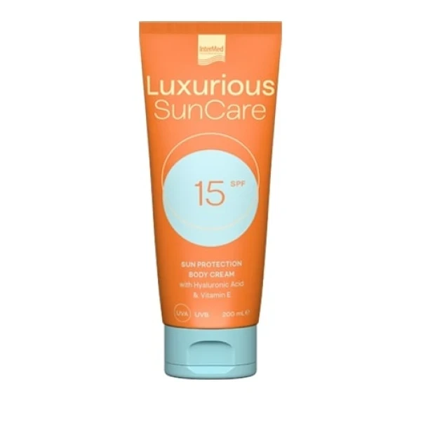 INTERMED Luxurious Sun Care Body Cream Spf15 200ml