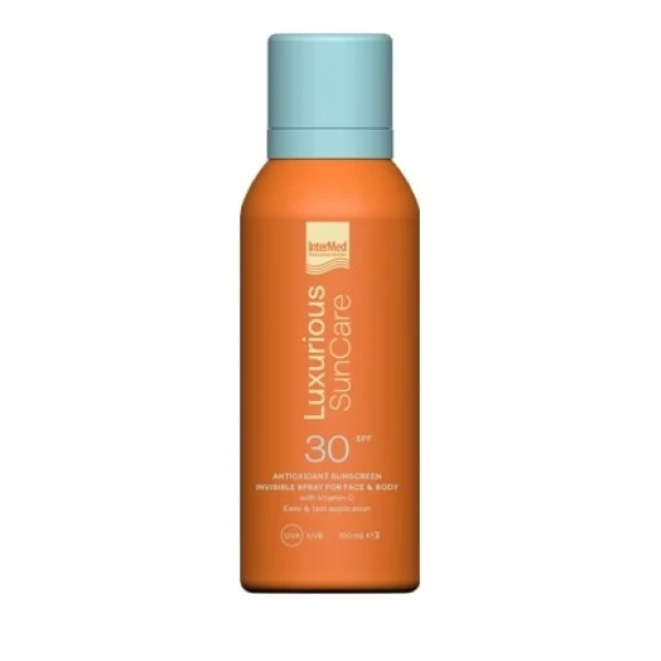 INTERMED Luxurious Sun Care Antioxidant Sunscreen Invisible Spray Spf30 100ml