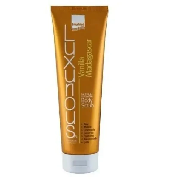 INTERMED Luxurious Natural Exfoliating Body Scrub Vanilla Madagascar 280ml