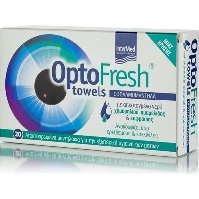 INTERMED OptoFresh 20 Οφθαλμομάντηλα