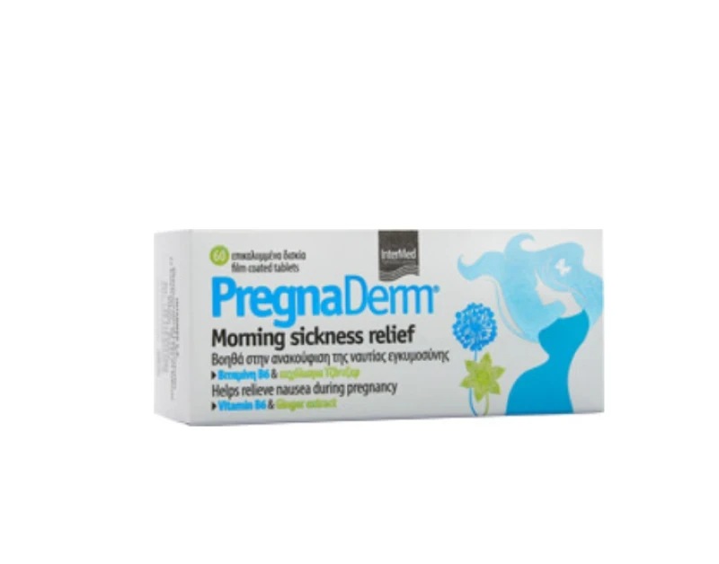 INTERMED Pregnaderm Morning Sickness Relief 60 Ταμπλέτες