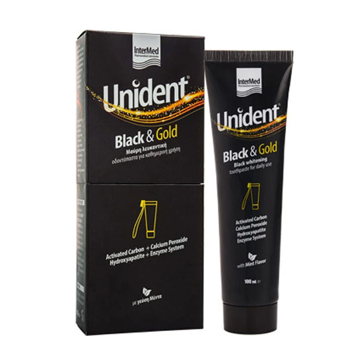 INTERMED Unident Black & Gold Toothpaste 100ml