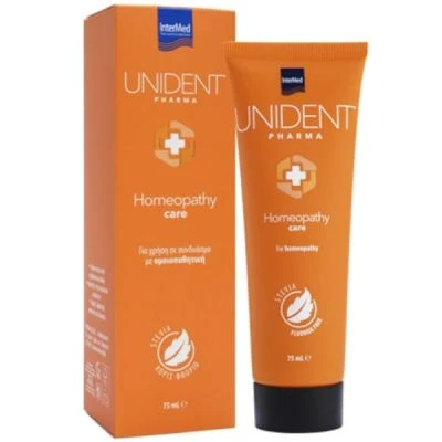 INTERMED Unident Pharma Homeopathy Care Toothpaste 75ml