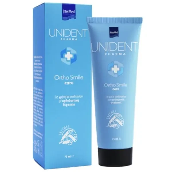 INTERMED Unident Pharma Ortho Smile Care Toothpaste 75ml