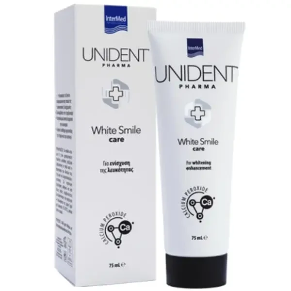 INTERMED Unident Pharma White Smile Care Toothpaste 75ml