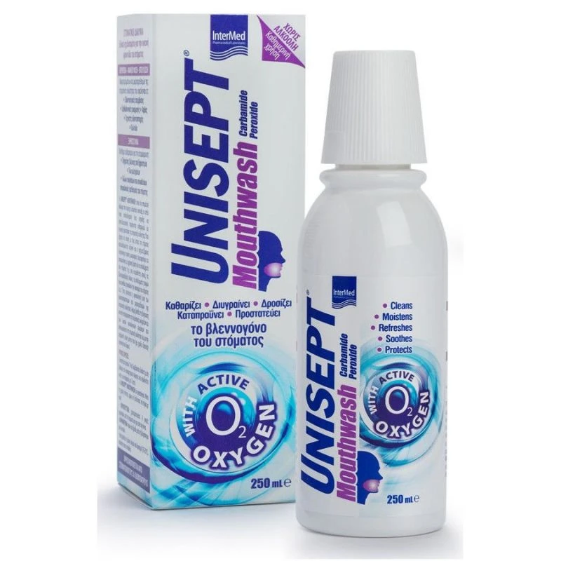INTERMED Unisept Mouthwash With Active Oxygen 250ml