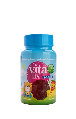 INTERMED Vitafix Multi & Probio Gummies 60 Ζελεδάκια
