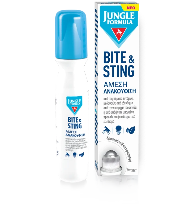 JUNGLE FORMULA Bite and Sting Roll On 15ml