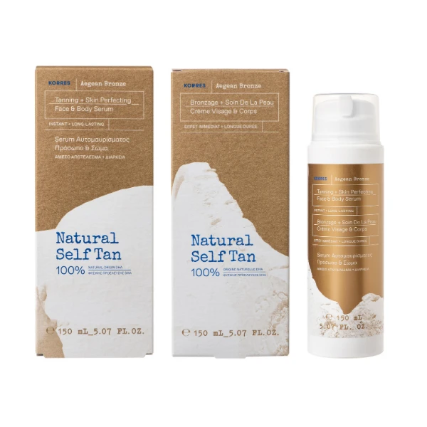 KORRE Aegean Bronze Serum Αυτομαυρίσματος για Πρόσωπο & Σώμα 150ml