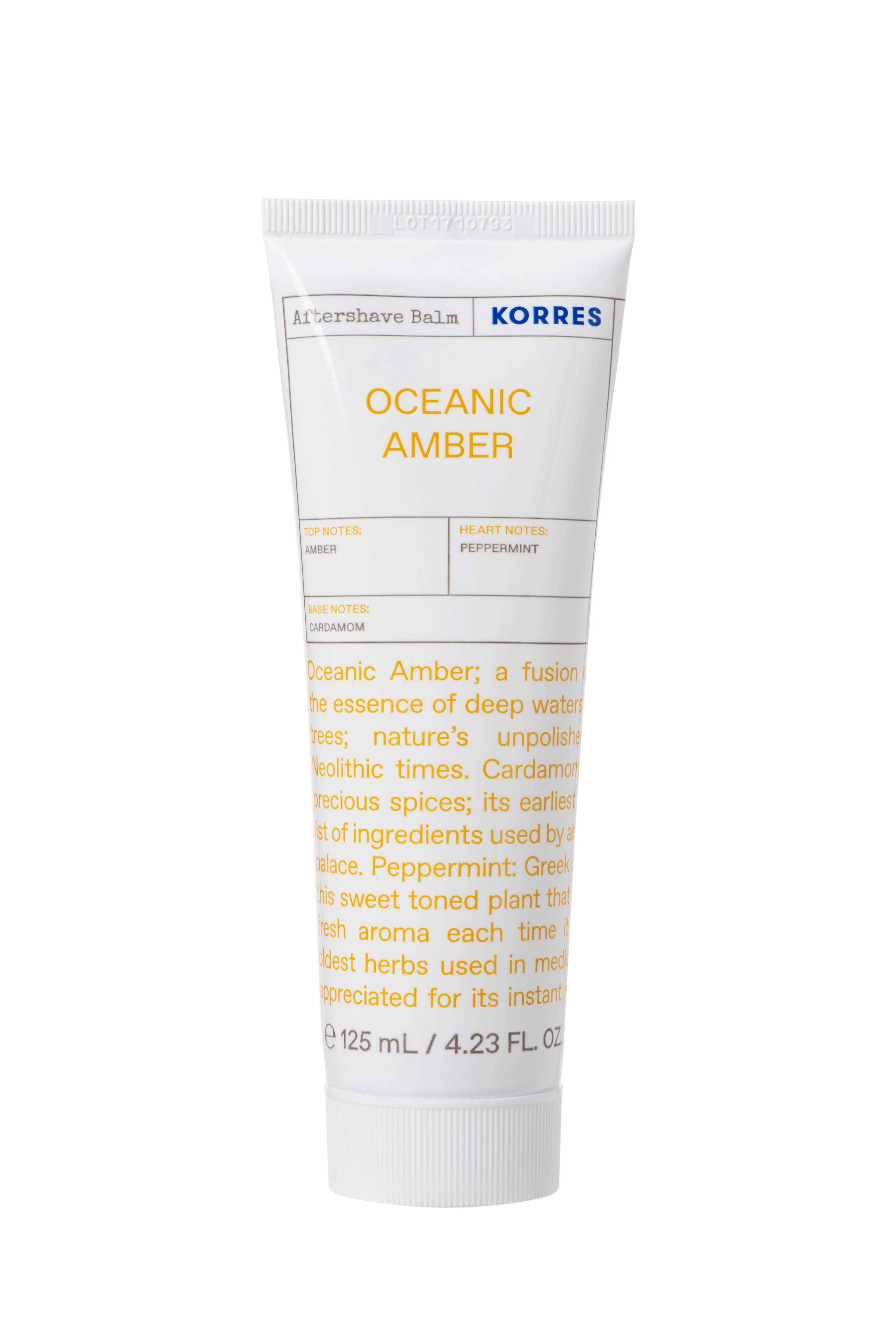 KORRES Aftershave Balm Oceanic Amber 125ml