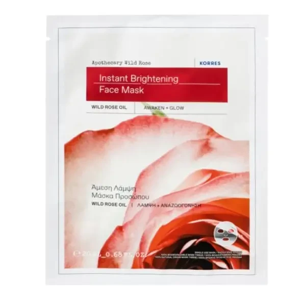 KORRES Apothecary Wild Rose Instant Brightening Face Mask 20ml