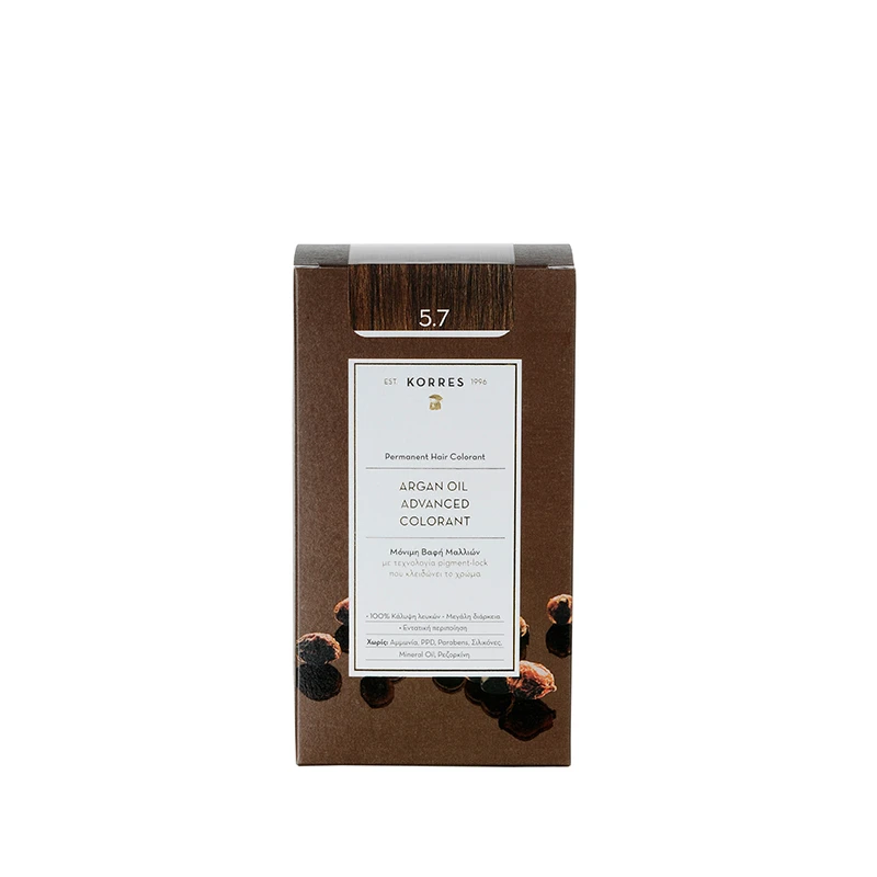 KORRES Argan Oil Advanced Colorant 5.7 Σοκολατί