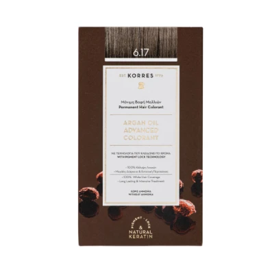 KORRES Argan Oil Advanced Colorant 6.4 Ξανθό Σκούρο Χάλκινο
