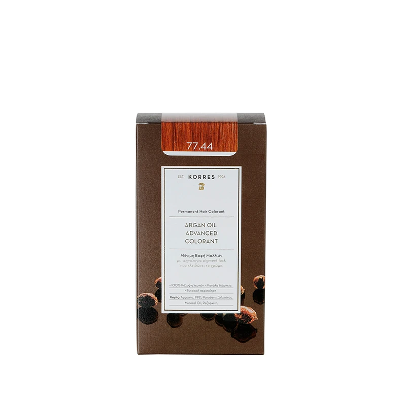 KORRES Argan Oil Advanced Colorant 77.44 Ξανθό Έντονο Χάλκινο