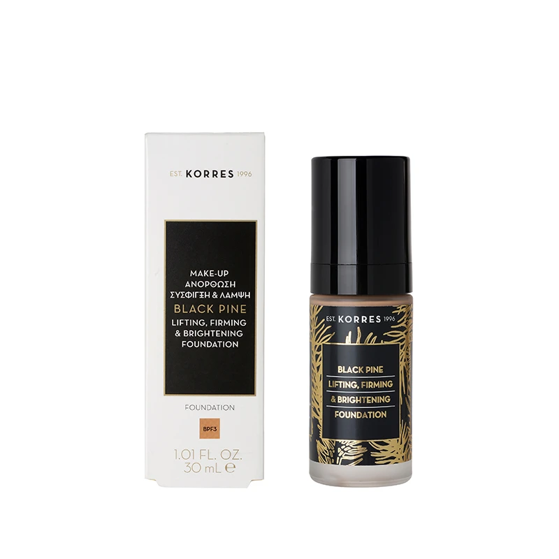 KORRES Black Pine Lifting, Firming & Brightening Foundation Bpf3 30ml