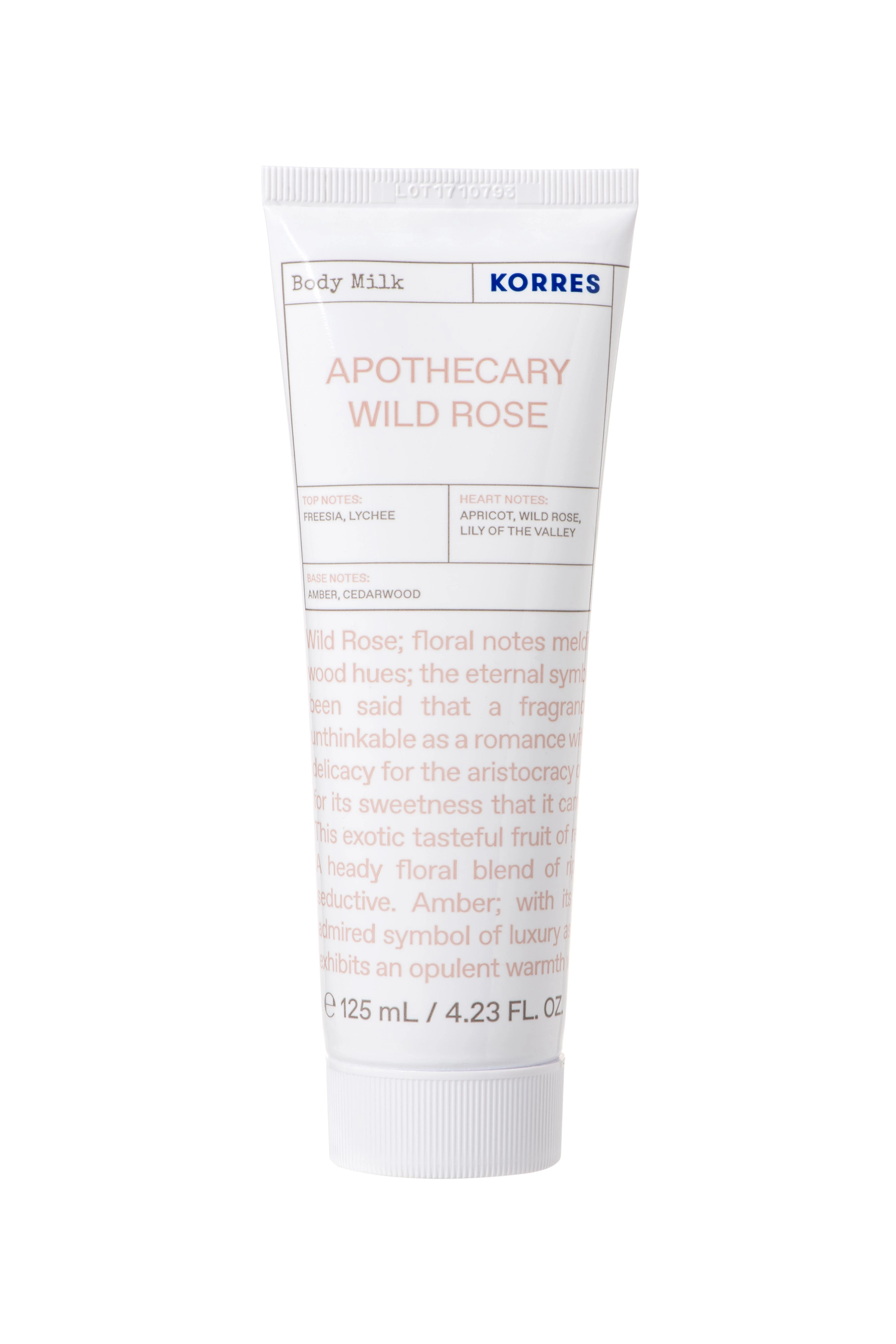 KORRES Body Milk Apothecary Wild Rose 125ml