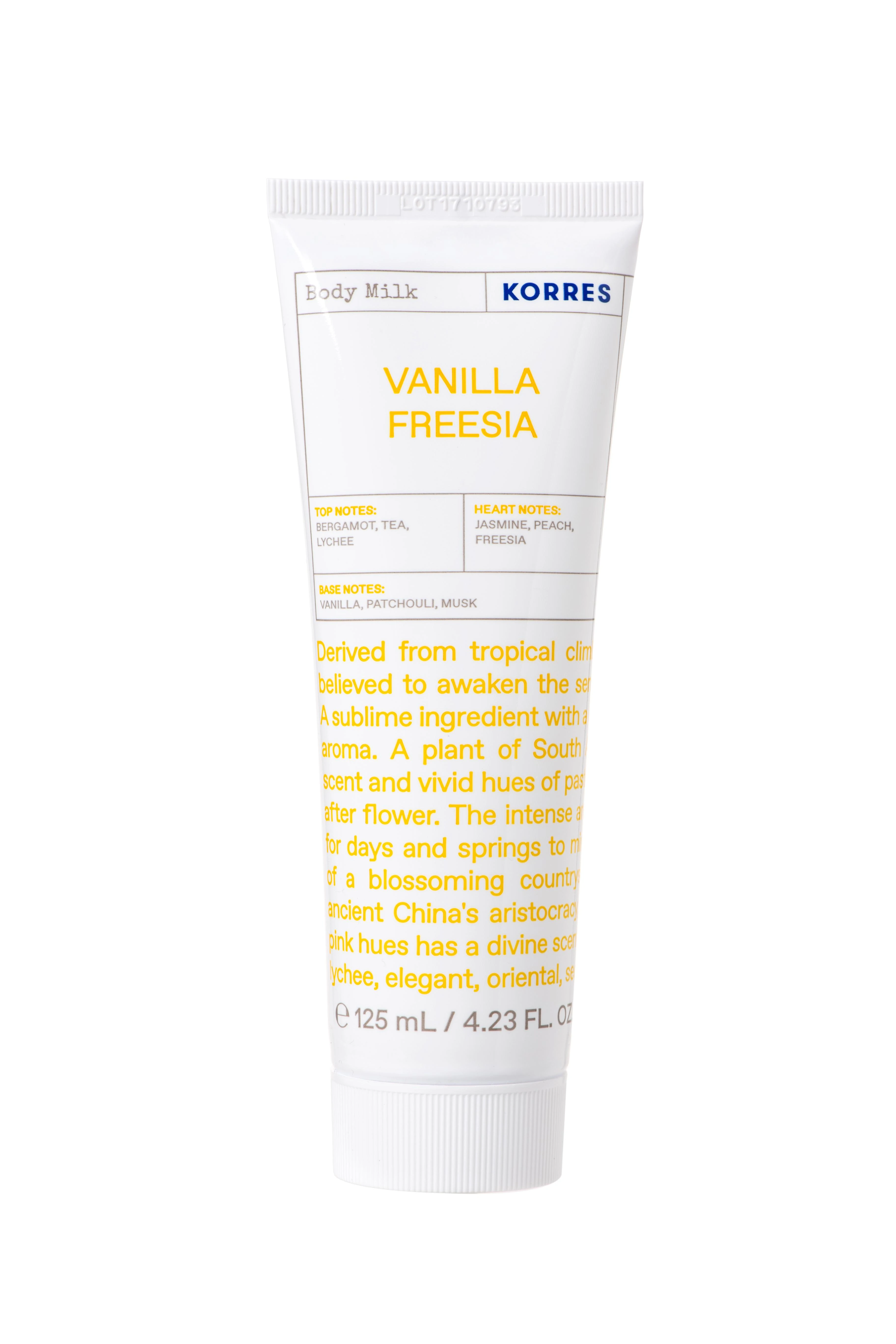 KORRES Body Milk Vanilla Freesia 125ml