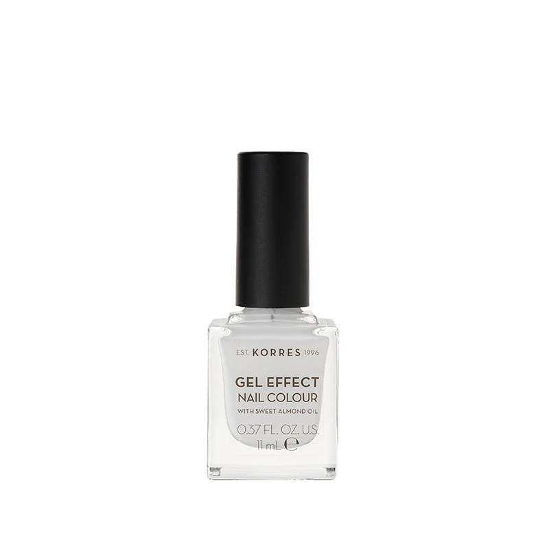 KORRES Gel Effect Nail Colour 01 Blanc White 11ml