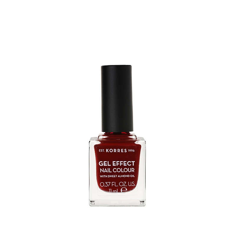 KORRES Gel Effect Nail Colour 59 Wine Red 11ml