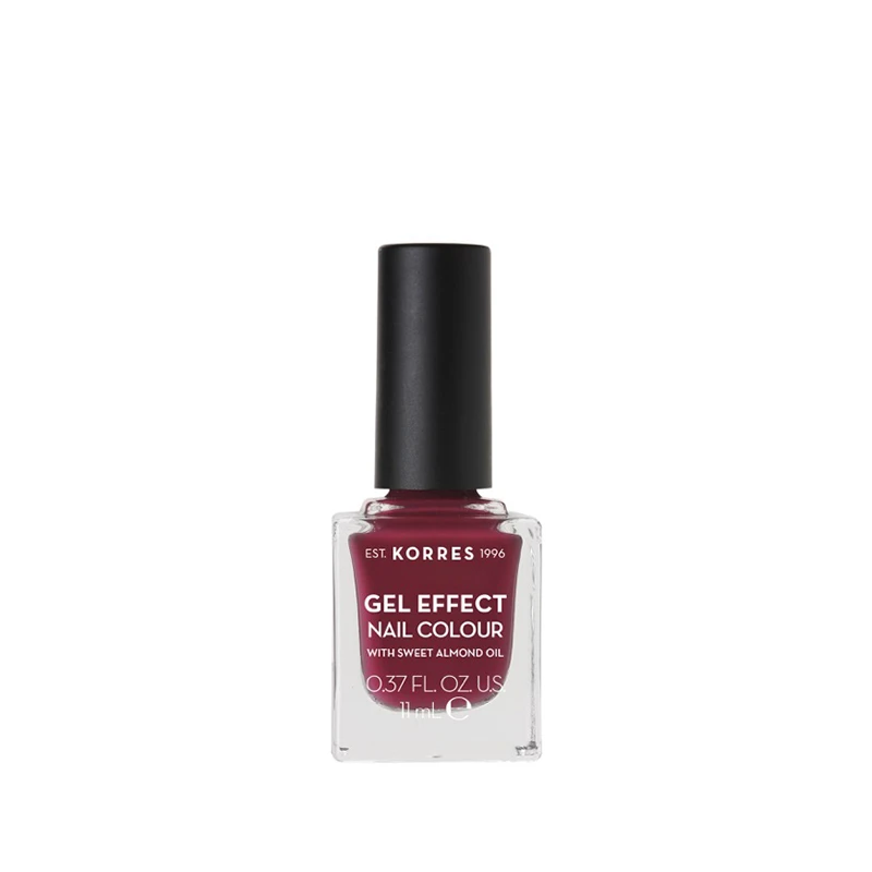 KORRES Gel Effect Nail Colour 74 Berry Addict 11ml