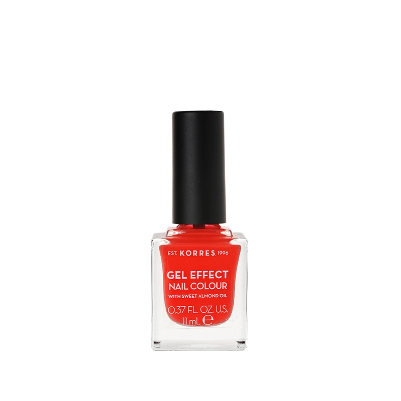 KORRES Gel Effect Nail Colour 45 Coral 11ml